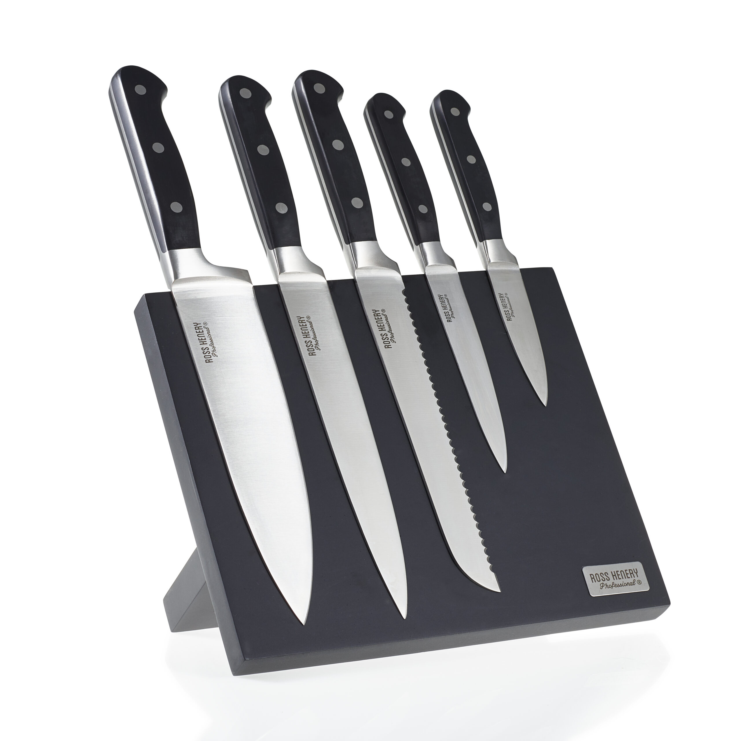 Kitchen Knife Set With Magnetic Block - Schnee