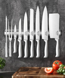 Eclipse Chef's 9 Piece Knife Set With Magnetic Bar